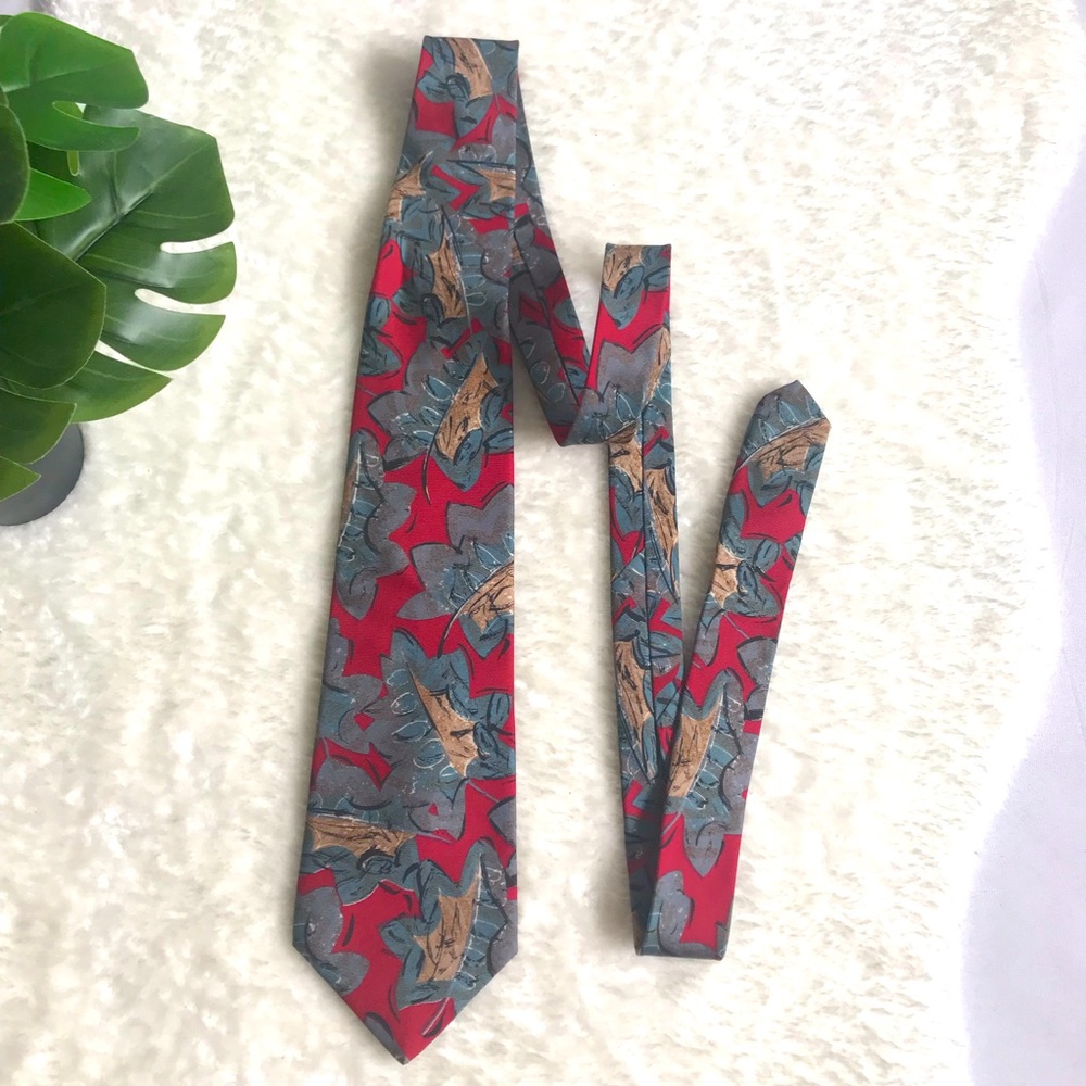 London fog water-repellent 100% Italian Silk mens tie